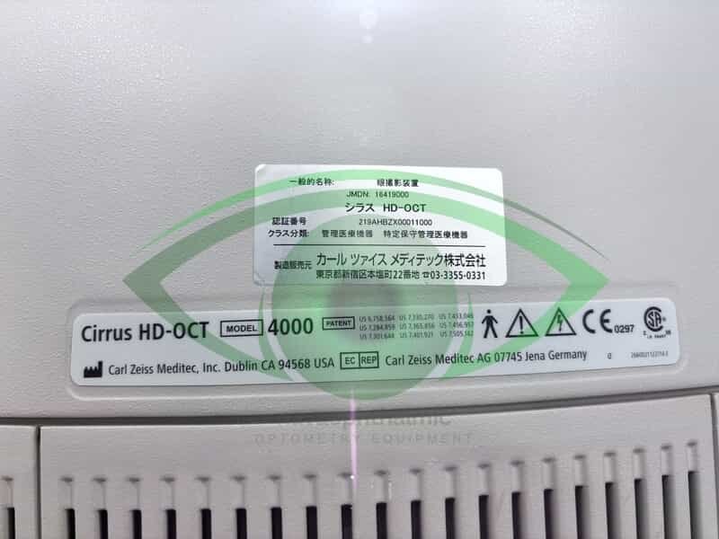 CARL ZEISS Cirrus HD-OCT 4000