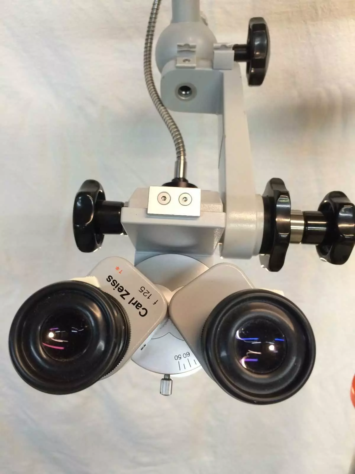 Zeiss OPMI 1 FC OOGHEILKUNDIGE MICROSCOOP met S21 Vloerstandaard