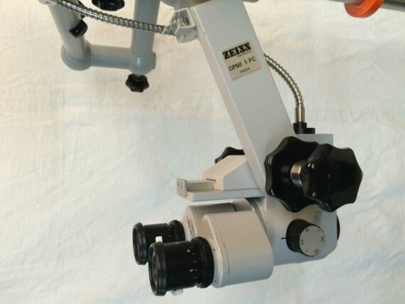Zeiss OPMI 1 FC OPHTHALMIC MICROSCOPE with S21 Floor Stand