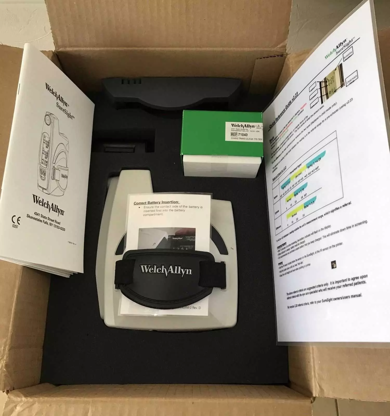 Welch Allyn SureSight 140 Series Portable Eye Vision Tester Screener
