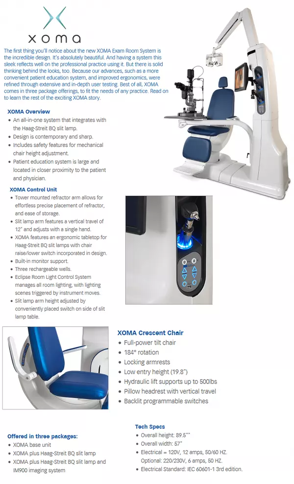 Reliance XOMA Chair and Stand For Sale